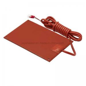 China 12V Silicone Rubber Heating Element 1.5mm 400deg Heat Silicone Pad factory