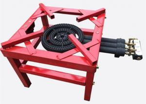 China High Fire LPG Cast Iron Gas Burner Stove , Gas 3 Ring Burner Cast Iron factory