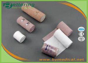 China Medical Rubber High Elastic Compressed Bandages Non sterile Surgical Elastic Bandage compression bandage factory