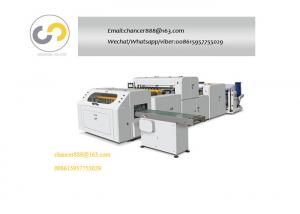 China Automatic A3/A4 copy paper roll cutting machine, Roll to sheet cross cutting machine on sale