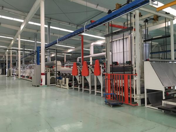 China Frequency Control Electrostatic Flocking , Flock Printing Machine 5 - 25m / Min factory
