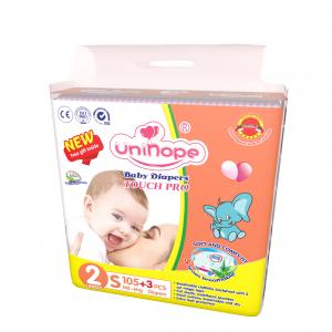China Fluff Pulp Soft Care S Baby Diaper Without Elastic Waistband Samples Freely Provided factory