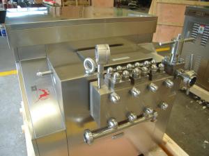 China SUS304 Stainless Steel Food Homogenizer For Enzymes , Dressing , Tomato Sauce factory