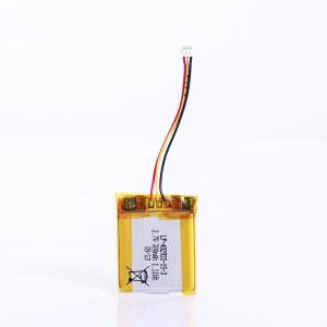 China 3.7V 300mAh Rechargeable Lipo Battery 402933 With Molex Connector factory