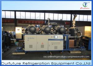 China Screw Refrigeration Compressor Unit Water Cool Refrigeration Condensing Unit on sale