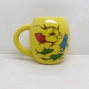 China Microwavable Color Changeable Ceramic Egg Shaped Mug 16oz on sale