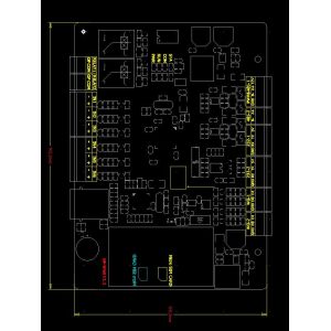 Smart 4G Access Control Board Instant Alerts Cloud Data Storage DC 12V / 2A