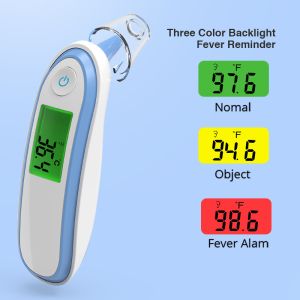 China ℃/°F Switchable Forehead Thermometer with Memory Function and LCD Backlit Display factory