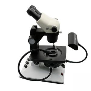 China Binocular Jewelry Appraisal Compound Optical Microscope For Gem 7.5X-50X factory