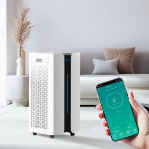 China 1029 M³/H Home Air Purifier Dust Removal WIFI control With UV factory