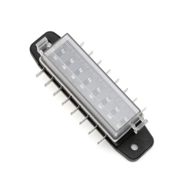 ATC ATO Blade Fuse Box Block Holder Fuse Holder 32V 4 6 8 10 Way Circuit Car Automotive Fuse box 4 6 8 10 fold sidewise outlet