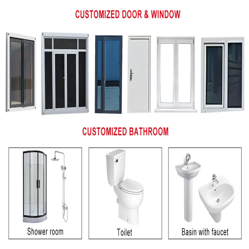 Foldable Modular Home Prefab Mobile Living Container House with Online Technical Support