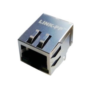 China Tyco 5-6605414-1 RJ45 With Integrated Transformer 10/100Mbps factory