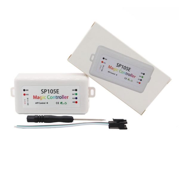 China 3 Channels Magic LED SP105E Controller Bluetooth App Control factory