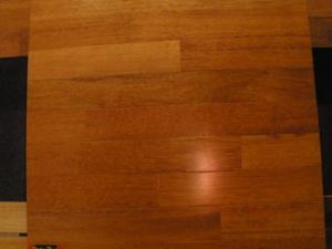 China Prefinished solid merbau wood flooring on sale