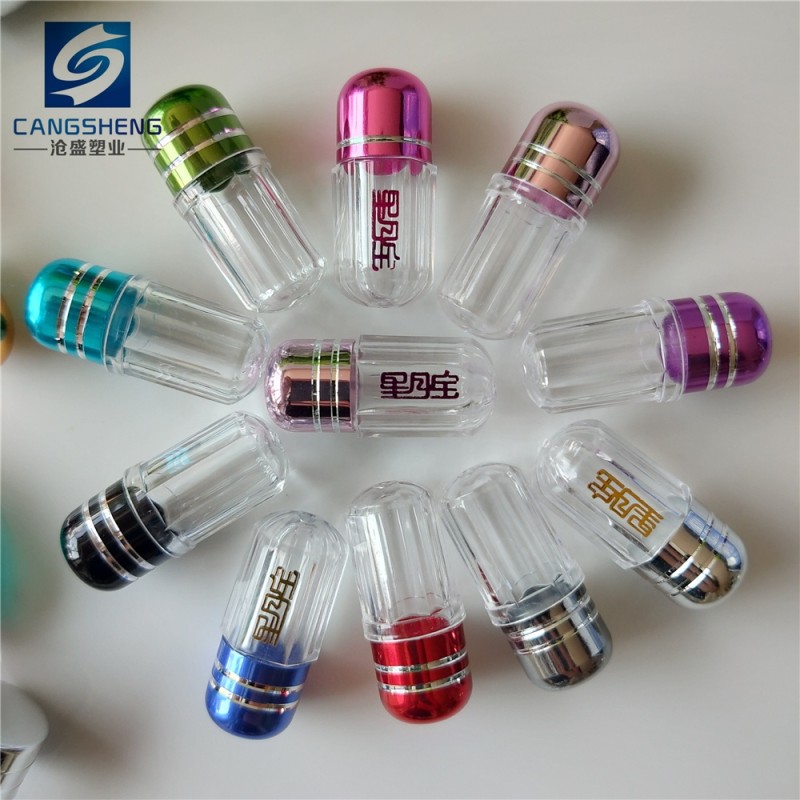 ODM 15mm Empty Capsule Shells Bottle With Plastic Blisters