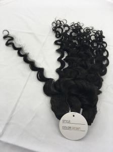 China 9a grade natural black italy 18 or 20 inch hair extensions italian curl unprocessed hair extensions on sale