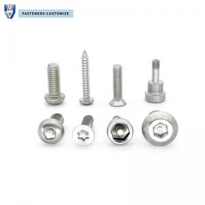 China Car License Plate Anti Theft Screw Nuts Bike 316 Stainless Steel Fasteners 3/4 3/8 factory