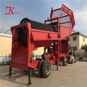 China 150KW Gold Trommel Wash Plant Gold Separator Machine Gold Extraction Equipment on sale
