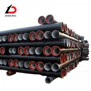 China                  Ductile Iron Cast Pipe for Water Supply Underground DN80-DN2000 Ductile Iron Cast Pipe              on sale