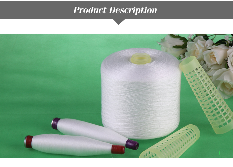 Durable AAA Grade Sinopec Fiber 100 Spun Polyester Sewing Thread 30/2