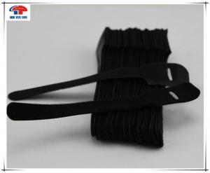 China Adjustable Reusable Self Adhesive hook and loop Cable Ties  Cable Cord Ties factory