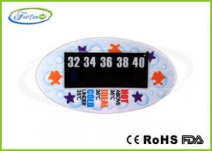Heat-sensitive Liquid Crystal Baby Bath Thermometer Card For Baby Healthy Care 32 ~ 40 ℃