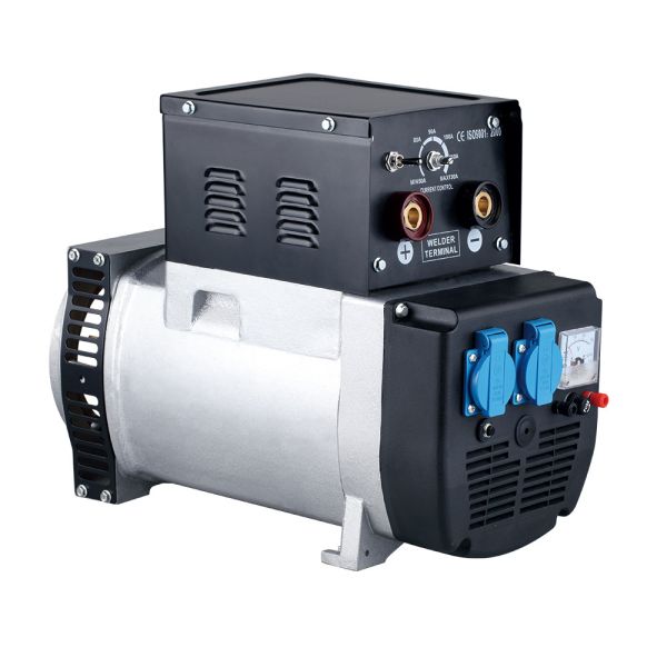 ATS Handle Wheels Open Type Diesel Generator , Portable Diesel Generator 8.0KW