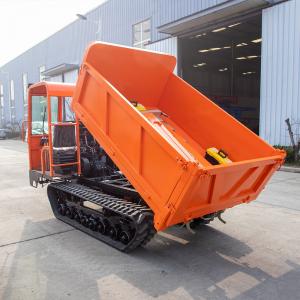 China Tough Jobs 5 Ton Tracked Dumper For Efficient Material Handling factory
