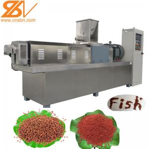 China Floating Pellet Fish Feed Processing Machine Extruder Plant BV Certification factory