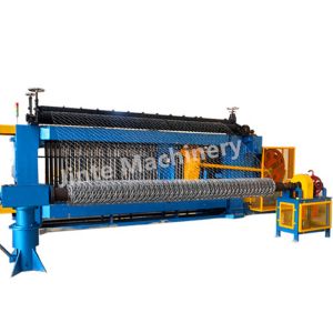Automatic 2300mm Cage Hexagonal Wire Netting Machine High Speed
