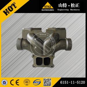 China Komatsu excavator spare parts, PC450-7 manifold 6151-11-5120 for SAA6D125E-3K engine factory