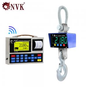 China 1/2/3/5/10T Industrial Hook Digital Hanging Scale Wireless Remote Control Hanging Weighing Scale factory