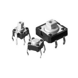 0.05A 24VDC Omron Tactile Switch B3F-1022 NO SPST Flat Round Button PC Pins 1
