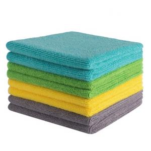China High Water Absorption Cellulose Cleaning Cloths Microfiber Cleaning Cloth 30x30cm factory
