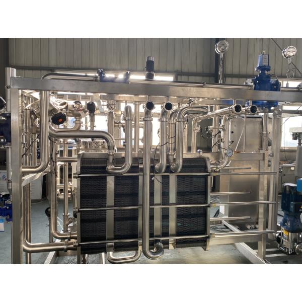 Professional Pasteurization Sterilizer For Milk/Yogurt/Egg Liquid Processing Line 500-20000l/H Customized Pasteurizer SUS 304/316