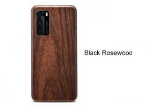 China Natural Scratch Resistant Engraved Wooden Phone Case For Huawei P40 on sale
