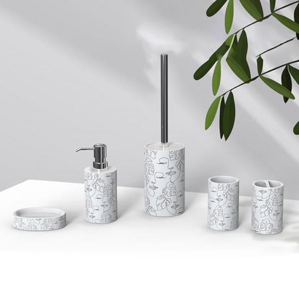 Round Sample Bathroom Accessories For Bathroom Needs