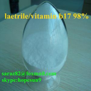 China vitamin b17 cancer cure from bitter apricot seeds extract CAS:29883-15-6 factory
