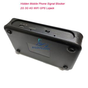 China Hidden 8 Antennas Pocket Mobile Phone Signal Jammer 2g 3G 4G on sale
