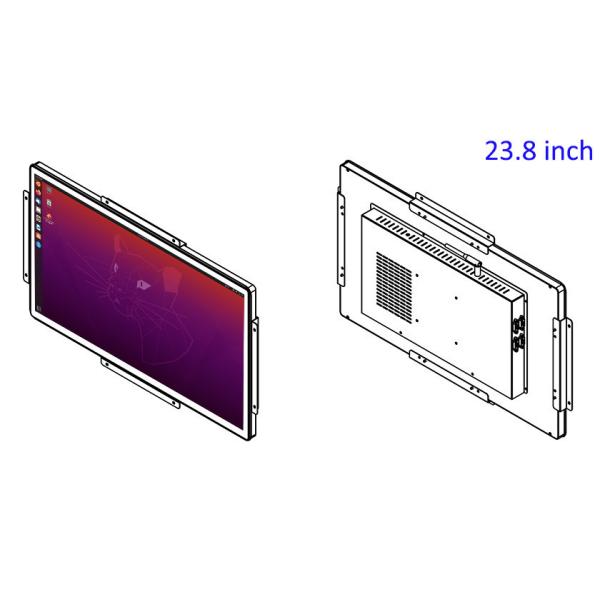 23.8-Inch Linux Industrial Interface for Logistics Tracking, Digital Directories, Retail Systems, and Environmental Monitoring