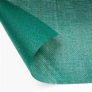China 6x6 9x9 12x12 PVC Vinyl Coated Polyester Mesh Fabric Weak Solvent factory