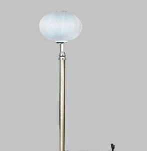 China Portable Mobile Light Tower LED Lamp 2*300W Emergency Electric 24V Mobile Solar Light on sale