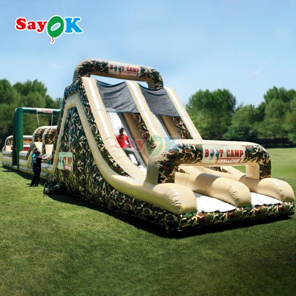 Commercial Inflatable Obstacle Course Inflatables Outdoors Giant Inflatable Obstacle Course for Adults