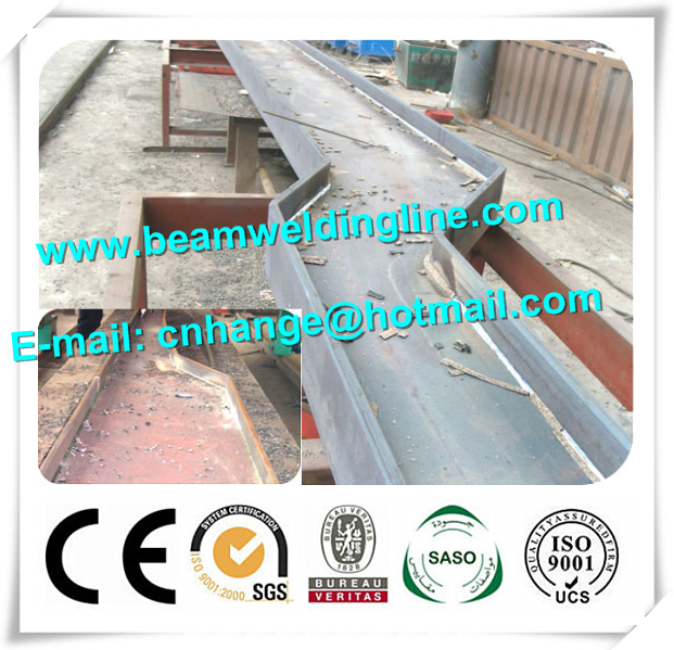 H Beam Horizontal Welding Machine Mechanical Type Tracking Method Gantry Type Trailer