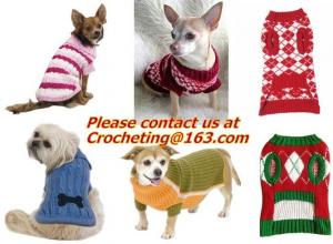 China Lovely Puppy, Pet, Cat, Dog, Striped Sweater, Knitted Coat, Apparel, Clothes for Christmas factory