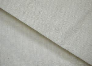 China GOTS Certified Organic Linen Fabric / Natural Fiber Linen Anti Static For Bags factory