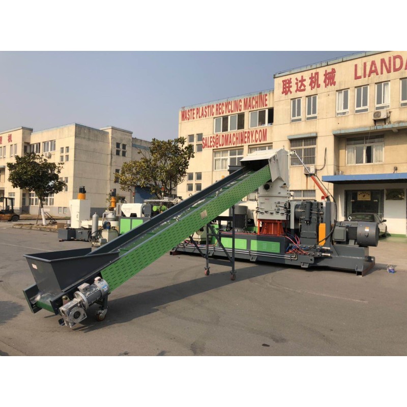 Double Stages Water Ring Plastic Granulating Line