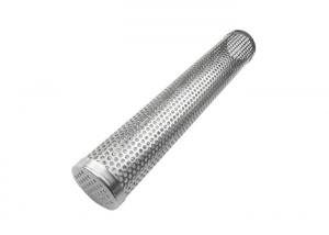 China 304 Stainless Steel 12 Round Smoke Tube For Pellets Grill Cold BBQ Smoker Generator factory