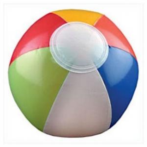 China Customized Inflatable Multicolored Beach Ball factory
